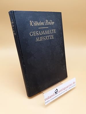 Seller image for Gesammelte Aufstze aus den Jahren 1907-1935 for sale by Roland Antiquariat UG haftungsbeschrnkt