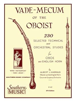 Seller image for Vade-Mecum of the Oboist : 230 Selected Technical and Orchestral Studies for Oboe and English Horn for sale by GreatBookPrices