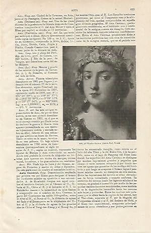 Immagine del venditore per LAMINA ESPASA 12896: Asia por Rosalba Carriera venduto da EL BOLETIN