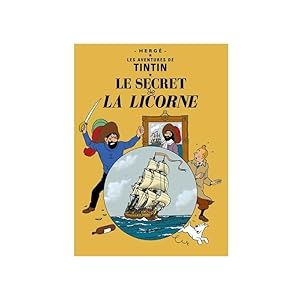 Image du vendeur pour Postal (postcard) portada Le secret de la Licorne - El secreto del Unicornio (ref. #30079) mis en vente par EL BOLETIN