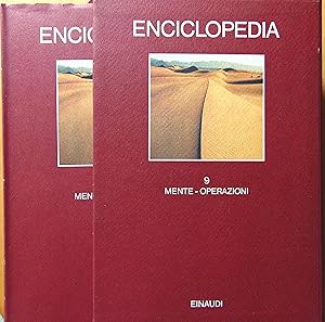 Enciclopedia Einaudi n° 9. Mente - Operazioni