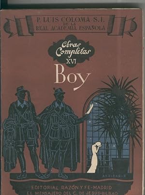 Seller image for Obras completas volumen XVI: Boy for sale by El Boletin