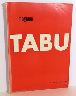 Bild des Verkufers fr Magnum Tabu - August 1960 zum Verkauf von Evolving Lens Bookseller