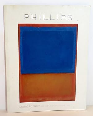 Mark Rothko: Untitled (Red, Blue, Orange), 1955 Sale catalog 15 May 2014