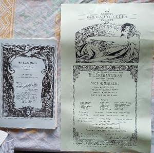 Seller image for The Enchantress. an opera comique (a program of cast and staff & a flyer adverting the opera for sale by DR Fine Arts
