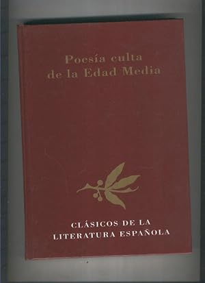 Bild des Verkufers fr Poesia culta de la Edad Media zum Verkauf von El Boletin