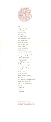 Seller image for All set to turn in.[Broadside] for sale by Arundel Books