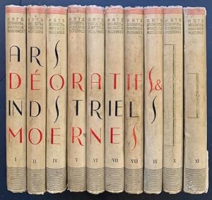 Encyclopedie des Arts Decoratifs et Industriels Modernes au XX Siecle (10 of 12 Volumes)