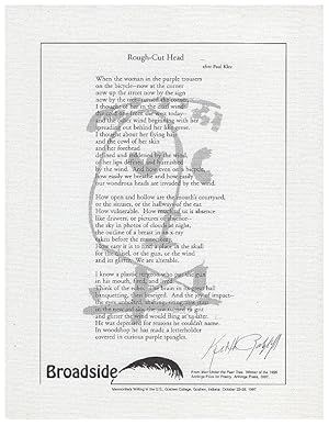 Rough-Cut Head [Broadside]