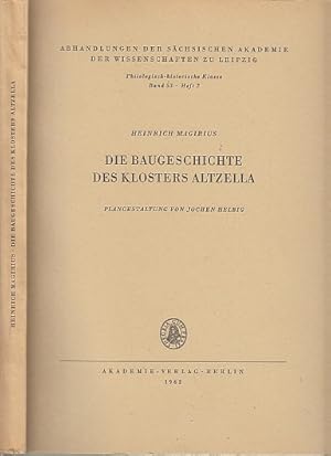 Die Baugeschichte des Klosters Altzella. Plangestaltung von Jochen Helbig.