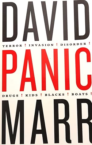 Seller image for Panic:Terror! Invasion! Disorder! Drugs! Kids! Blacks! Boats! for sale by Banfield House Booksellers