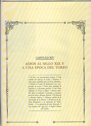 Seller image for Toros y toreros capitulo 14 del volumen 5 for sale by EL BOLETIN