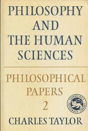 PHILOSOPHY AND THE HUMAN SCIENCES. PHILOSOPHICAL PAPERS 2.