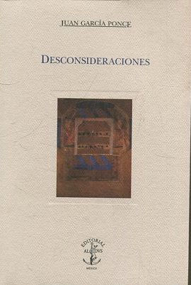 Imagen del vendedor de DESCONSIDERACIONES. a la venta por Libros Ambig