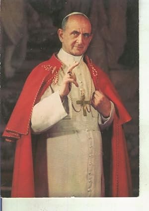 Image du vendeur pour Postal 014300: El Papa Pablo VI mis en vente par EL BOLETIN