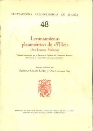 Bild des Verkufers fr LEVANTAMIENTO PLANIMTRICO DE "S'ILLOT", zum Verkauf von Libros Ambig