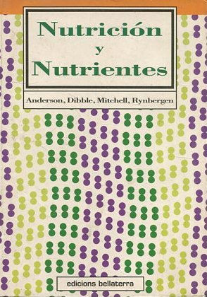 Bild des Verkufers fr NUTRICION Y NUTRIENTES. zum Verkauf von Libros Ambig