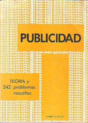 Imagen del vendedor de TEORA Y PROBLEMAS DE PUBLICIDAD. a la venta por Libros Ambig