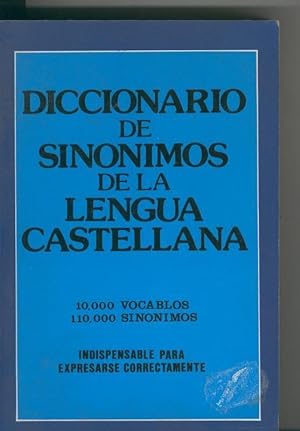Imagen del vendedor de Diccionario de Sinonimos de la Lengua Castellana a la venta por El Boletin