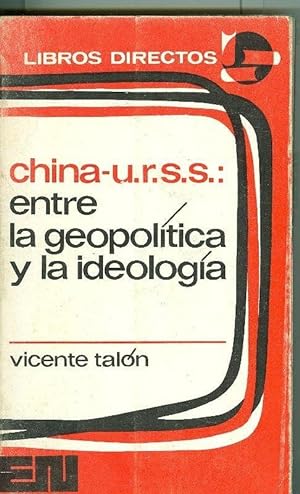 Imagen del vendedor de China-u.r.s.s.: entre la geopolitica y la ideologia a la venta por El Boletin