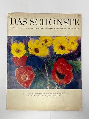 Bild des Verkufers fr Das Schnste Mai 1961 Nummer 5 erscheint monatlich im Kindler und Schiermeyer Verlag. zum Verkauf von Antiquariat REDIVIVUS