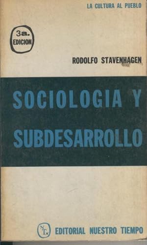 Imagen del vendedor de La Cultura al pueblo ; Sociologia y subdesarrollo a la venta por El Boletin