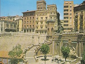 Imagen del vendedor de Postal 61857 : Teruel. Escalinata y Paseo Ovalo a la venta por EL BOLETIN