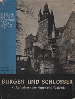 Imagen del vendedor de Burgen und Schlsser. 37 Aufn. aus Hessen u. Waldeck. a la venta por Schrmann und Kiewning GbR