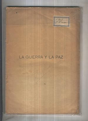 Seller image for La guerra y la paz (primera y segunda parte, ejemplar sin cubierta) for sale by El Boletin