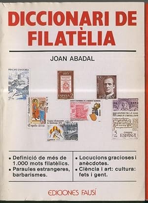 Imagen del vendedor de Diccionari de filatelia a la venta por El Boletin