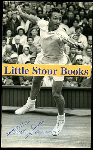 Imagen del vendedor de Rod Laver | High Gelatin Definition Monochrome Associated Press Photograph Taken at Wimbledon 1962 (Signed) a la venta por Little Stour Books PBFA Member