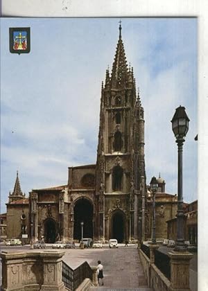Imagen del vendedor de Postal: Oviedo-Catedral a la venta por EL BOLETIN