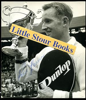 Seller image for Rod Laver | High Gelatin Definition Monochrome Associated Press Photograph Taken at Wimbledon 1962 (Signed) for sale by Little Stour Books PBFA Member