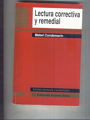 Seller image for Lectura correctiva y remedial for sale by El Boletin