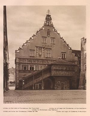 Bild des Verkufers fr Lamina/Foto KURT HIELSCHE Deuschtland No. 014: LINDAU ON THE LAKE OF CONSTANCE THE TOWN HALL zum Verkauf von EL BOLETIN