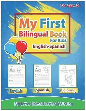 Seller image for My First Bilingual Book for kids 3-5 English-Spanish (Paperback) for sale by Grand Eagle Retail