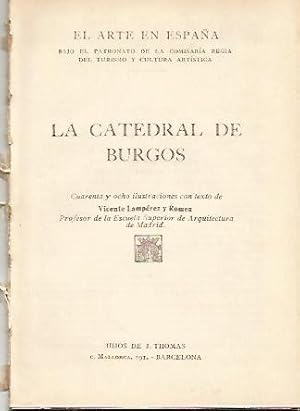 Imagen del vendedor de LAMINA 5216: Librito de La Catedral de Burgos a la venta por EL BOLETIN