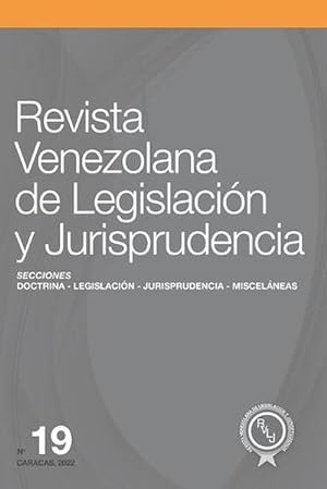 Seller image for Revista Venezolana de Legislacion y Jurisprudencia N. Degrees 19 (Paperback) for sale by Grand Eagle Retail