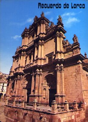 Bild des Verkufers fr POSTAL 56400: Recuerdo de Lorca Colegiata de St Patricio zum Verkauf von EL BOLETIN