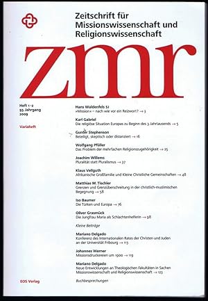 Zeitschrift für Missionswissenschaft und Religionswissenschaft. ZMR 93. Jahrgang, Heft 1-2, Varia...