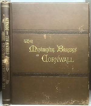 Immagine del venditore per THE MONUMENTAL BRASSES OF CORNWALL Sixty-Two Illustrative Plates with Descriptive, Genealogical, and Heraldic Notes venduto da Chaucer Bookshop ABA ILAB