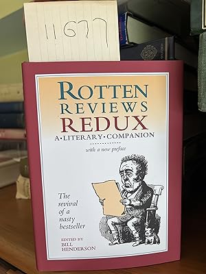 Immagine del venditore per Rotten Reviews Redux: A Literary Companion venduto da GoldBookShelf
