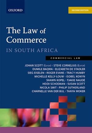 Seller image for Law of Commerce in South Africa : Commercial Law for sale by GreatBookPrices