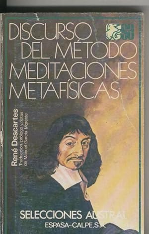 Imagen del vendedor de Discurso del metodo meditaciones metafisicas a la venta por El Boletin