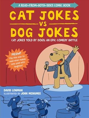 Seller image for Cat Jokes Vs. Dog Jokes /Dog Jokes Vs. Cat Jokes : A Read-from-both-sides Comic Book for sale by GreatBookPricesUK