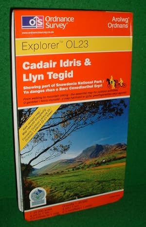 Cadair Idris and Bala Lake/Llyn Tegid Ordnance Survey EXPLORER MAP OL23 Revised 1:25000 Scale