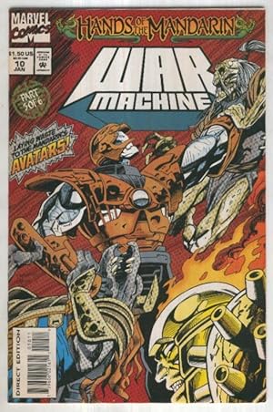 Seller image for WAR MACHINE Vol.1, No.10: Hands of the Mandarin, Part 05 for sale by El Boletin