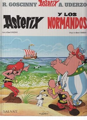 Imagen del vendedor de Asterix Salvat, Numero 09: ASTERIX Y LOS NORMANDOS (1a Edicion, SALVAT, 1999) a la venta por El Boletin