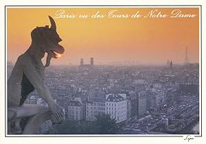 Image du vendeur pour POSTAL 18213: Vue sour Paris depuis des Tours de Notre Dama mis en vente par EL BOLETIN