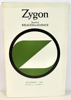Image du vendeur pour Zygon Journal of Religion and Science Volume 23, Number 4, December 1988 mis en vente par Evolving Lens Bookseller